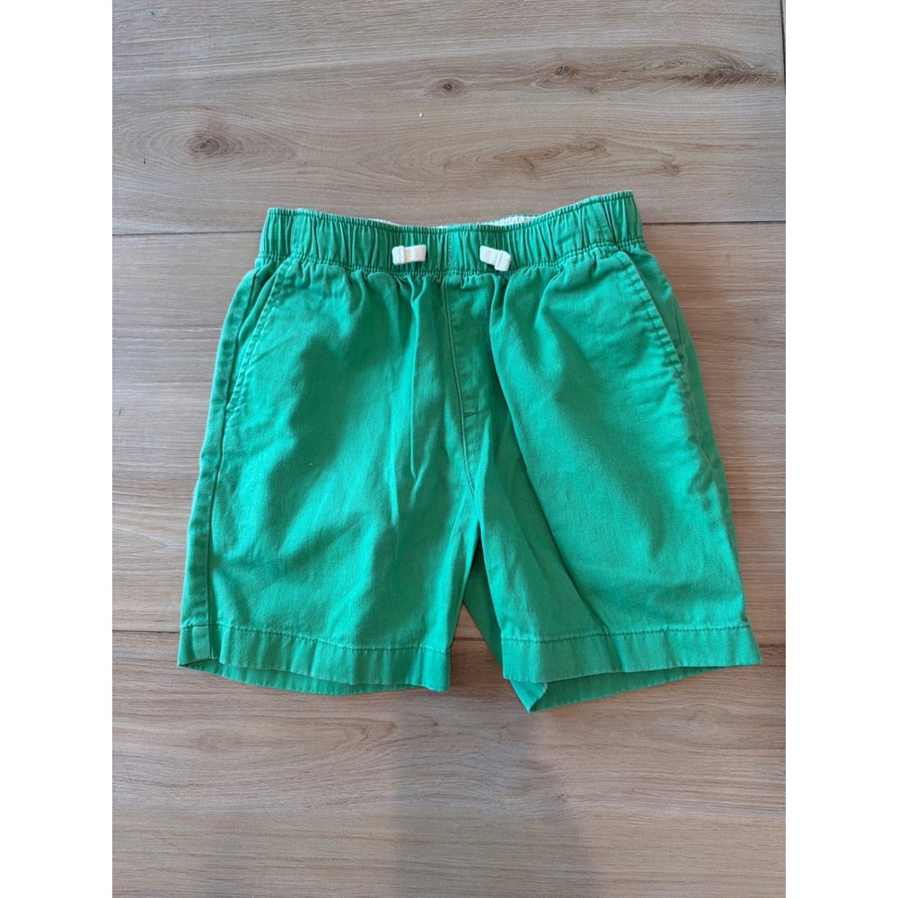 Crewcuts J Crew Boys Green Pull On Chino Shorts Size 8 Cotton‎